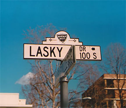 Lasky Drive in Beverly Hills, CA