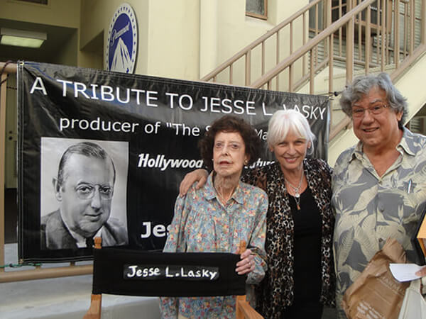 October 2014: Betty Lasky, Saskia Raevouri and Ken Denton.